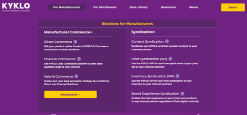 Manufacturers menu-1